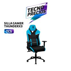 SILLA GAMER THUNDERX3 TC5 EMBER AZURE BLUE BY AERO