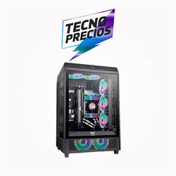 GABINETE THERMALTAKE THE TOWER 500 TG BLACK FAN X2