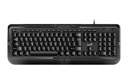 TECLADO GENIUS KB-118 II BLACK USB SP CB.