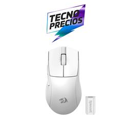 MOUSE REDRAGON M916 K1NG PRO WHITE 2.4G/BT/WIRED