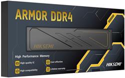 DDR4 8GB HIKSEMI 3200MHZ ARMOR BLACK