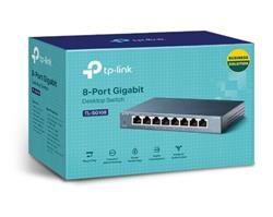 SWITCH 8P TP-LINK SG108 GIGABIT ACERO