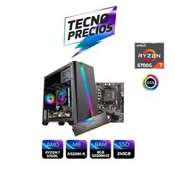 PROMO PC RYZEN 7 5700G DDR4 8GB SSD 240GB