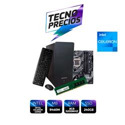 PROMO PC INTEL CELERON G5905 DDR4 8GB SSD 240GB.