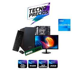 PROMO PC INTEL CELERON G5905 DR4 16GB SSD 240GB MONITOR 22