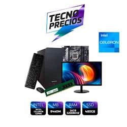 PROMO PC INTEL CELERON G5905 DDR4 16GB SSD 480GB MONITOR 22