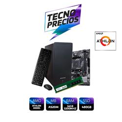 PROMO PC AMD ATHLON 3000G DDR4 16GB SSD 480GB.