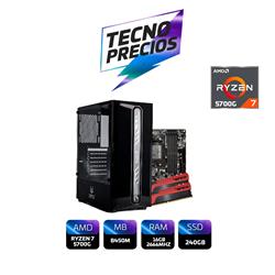 PROMO PC RYZEN 7 5700G DDR4 16GB SSD 240GB.