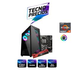 PROMO PC RYZEN 5 5600GT DDR4 8GB SSD M.2 128GB.