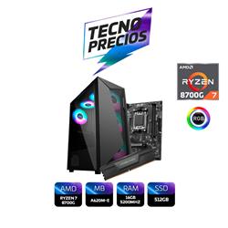 PROMO PC CPU AMD RYZEN 7 8700G AM5 DDR5 16GB 5200MHZ