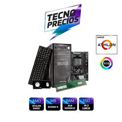 PROMO PC AMD ATHLON 3000G 2 CORE DDR4 3200MHZ SSD 