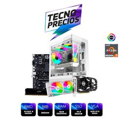 PROMO PC RYZEN 5 5600X DDR4 16GB SSD M.2 256GB RTX 3050 DUAL OC