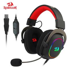 HEADSET REDRAGON ZEUS X BLACK H510 RGB