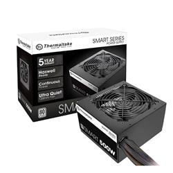 FUENTE 500W THERMALTAKE SMART 80 PLUS WHITE