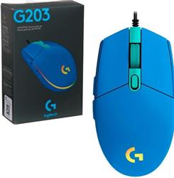 MOUSE LOGITECH G203 LIGHTSYNC BLUE