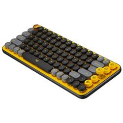 TECLADO LOGITECH POP INALAMBRICO BLACK/YELLOW